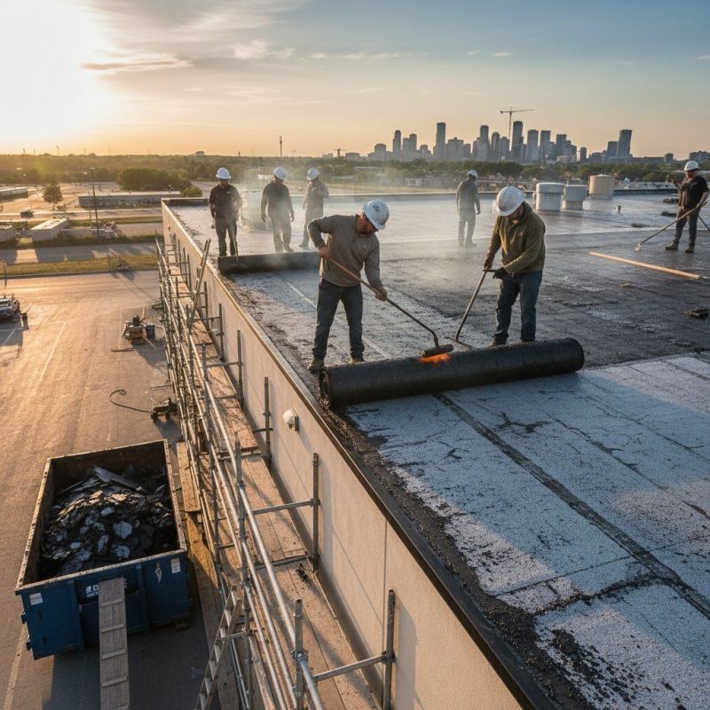 Tar Roof Replacement in Akron, OH