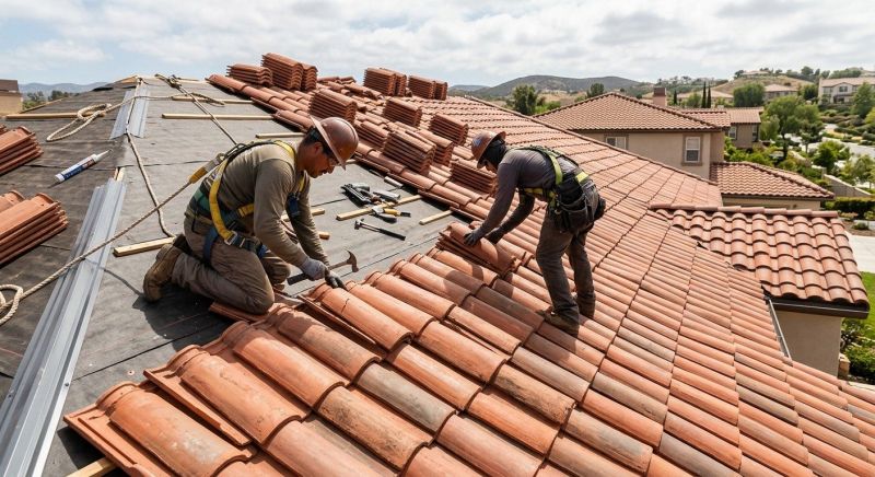 Tile Roof Installation in Avon, OH