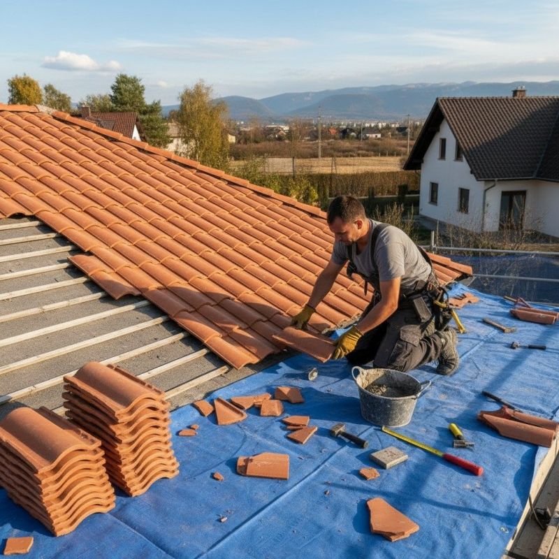 Tile Roof Repair in Avon, OH