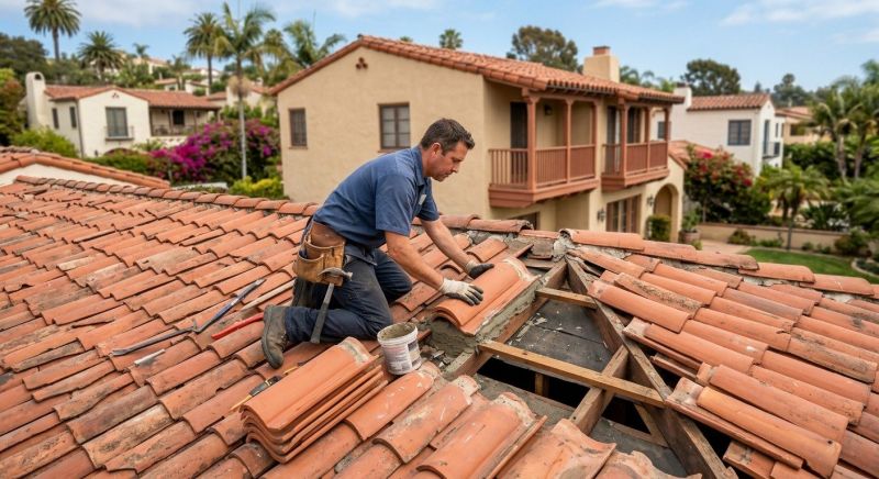 Tile Roof Repair in Hinckley, OH