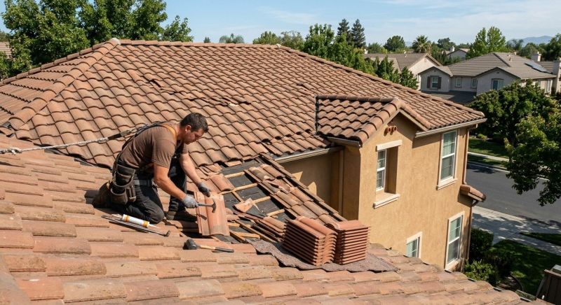 Tile Roof Repair in Lagrange, OH