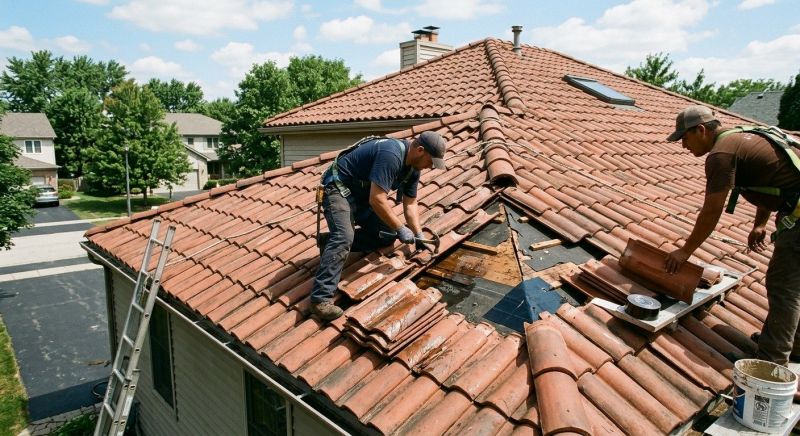 Tile Roof Repair in Wellington, OH