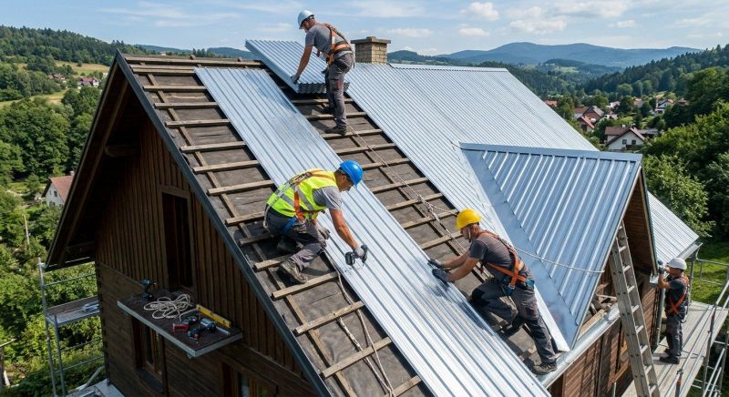Tin Roof Installation in Wooster, OH