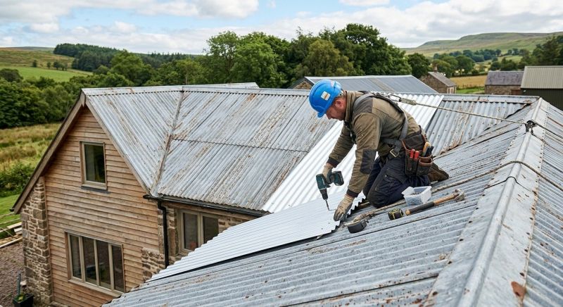Tin Roof Repair in Medina County, OH
