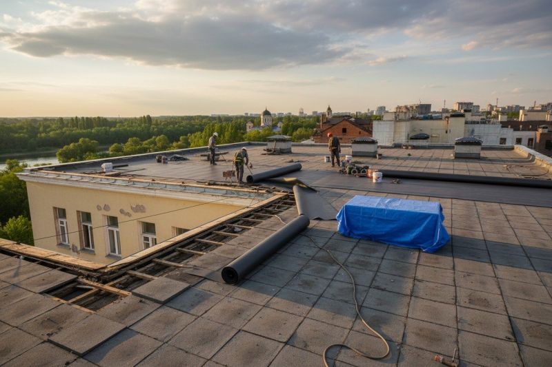 Tpo Roof Replacement in Lagrange, OH