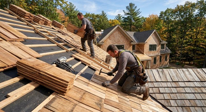 Wood Roofing Installation in North Olmsted, OH