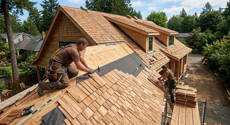 Wood Roofing Installation in West Salem, OH