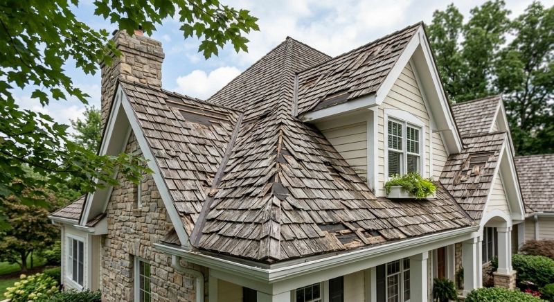 Wood Shake Roof Repair in North Royalton, OH