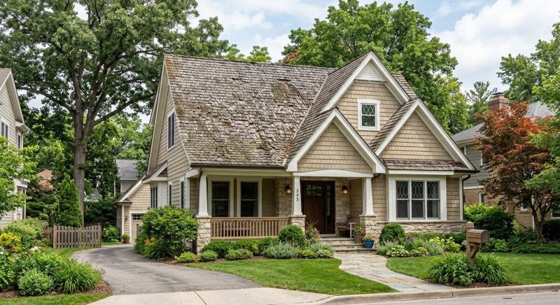 Wood Shake Roof Replacement in Brunswick, OH