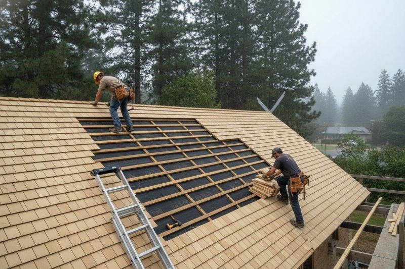 Wood Shingles Repair in Hudson, OH
