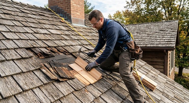 Wood Shingles Repair in Medina County, OH