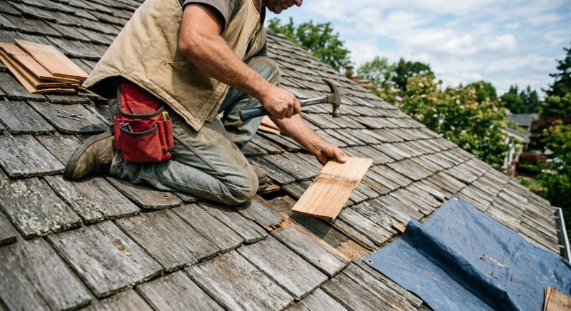 Wood Shingles Repair in Stow, OH