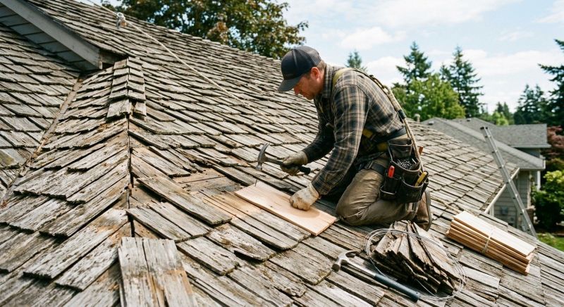 Wood Shingles Repair in Wayne County, OH